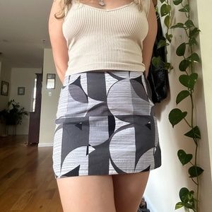 Retro Mini Skirt - image 1